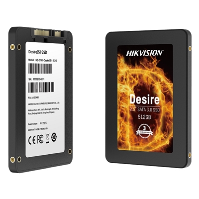 34.8064-1.jpg SSD-SOLID STATE DISK 2.5'' 512GB SATA3 HIKVISION DESIRE (HS-SSD-DESIRE(S)-512G) READ:560MB/S-WRITE:505MB/S