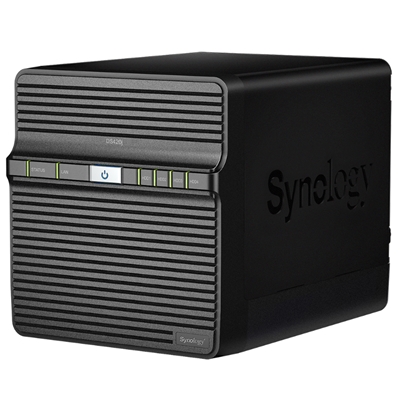 43.1270-1.jpg NAS SYNOLOGY DS420J X 4HD 3.5''/2.5'' SATA2/3 >NO HD<4-CORE1,4GHZ-1GB DDR4-1P GIGA-2P USB-SUPP.16 TELEC.- GARANZIA 2 ANNI