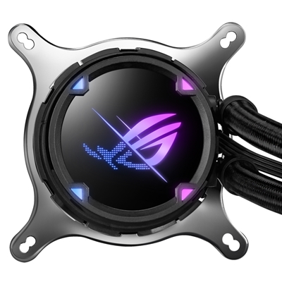 89.9504-1.jpg COOLER PER CPU ASUS ROG STRIX LC II 120 ARGB RADIATOR-121X272X27MM FAN 120MMX2 AURA LGA 1700-1200-1150-AM5-AM4 90RC00D1-M0UAY0