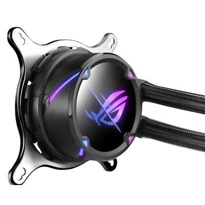 89.9504-2.jpg COOLER PER CPU ASUS ROG STRIX LC II 120 ARGB RADIATOR-121X272X27MM FAN 120MMX2 AURA LGA 1700-1200-1150-AM5-AM4 90RC00D1-M0UAY0