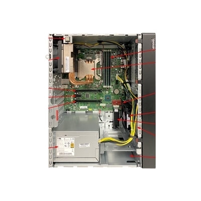 08.6137-3.jpg SERVER LENOVO 7D8JA02YEA ST50 V2 TOWER XEON E-2324G 4C 3.1GHZ 1X8GB 1X2TB 7200 3,5'' SW RAID NOODD 1X500W 3 ANNI FINO:08/11