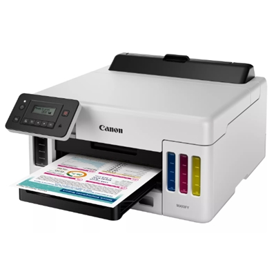 13.997-2.jpg STAMPANTE CANON INK MAXIFY GX5050 REFILLABLE 5550C006 24IPM 250FG LCD F/R USB LAN WIFI