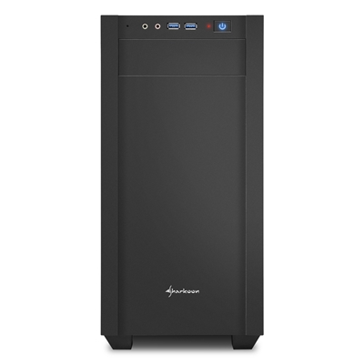 32.4052-1.jpg CABINET MICRO ATX SHARKOON S1000 NERO 4SLOT 45,3X19,5X40,2CM 2X5,25'' 2X3,5'' 2X2,5'' 2XUSB3.0 1XVENT.-120MM-LED FINO:29/12