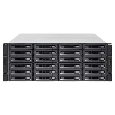 NAS QNAP TS-H2477XU-RP-3700X-32G 24HD 3,5''/2,5''SATA6 3GB/S>NO HD<4U RACK 2P 1GIGALAN+2P 10GBE SFP+4P USB3.2-32GB DDR4 UDIMM-AMD