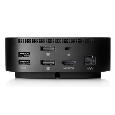 06.5330-2.jpg DOCKING STATION HP 5TW13ET USB-C MINIDOCK BLACK HDMI 2XDP LAN 4USB CUFFIE/MICROFONO USB-A/USBC ADAPTAER INCLUSO 1Y