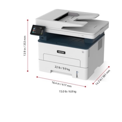 18.1116-2.jpg STAMPANTE MFC LASER XEROX B235V_DNI 4IN1 34PPM USB LAN WIFI AIRPRINT F/R 512MB LCD ADF 600X600DPI 1Y