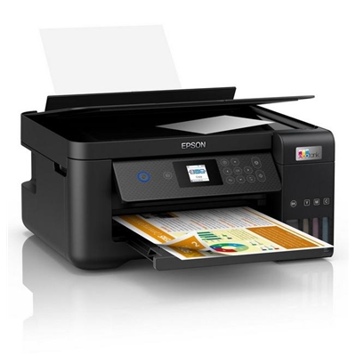 12.572-1.jpg STAMPANTE EPSON MFC INK ECOTANK ET-2850 C11CJ63405 A4 3IN1 33PPM 100FG, STAM F/R, LCD USB WIFI, WIFI DIR, 2XBK 1XCOL FINO:29/03