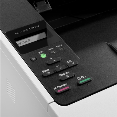 15.171-2.jpg STAMPANTE BROTHER LASER HL-L5210DW A4 48PPM F/R LCD 250FG USB LAN WIFI (TONER IN DOTAZ 3K) FINO:31/01