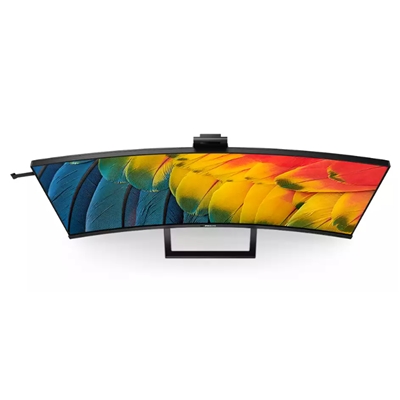 25.5020-2.jpg MONITOR PHILIPS LCD IPS LED CURVED 39.7'' 21:9 40B1U6903CH/00 4K 4MS MM UHD 1000:1 THUNDERBOLT 4 BLACK 2XHDMI DP USB L FINO:31/01
