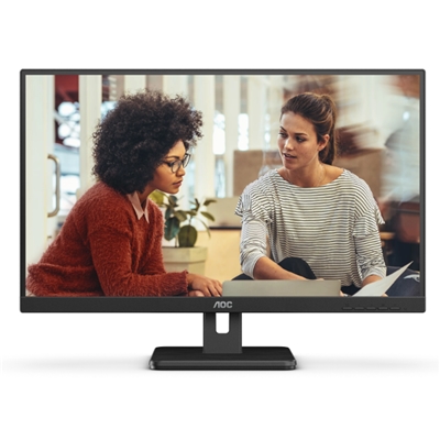 MONITOR AOC LCD VA LED 23.8'' WIDE FRAMELESS 24E3UM 4MS MM FHD 3000:1 BLACK VGA HDMI DP 2XUSB VESA FINO:31/01