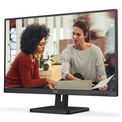 29.2420-1.jpg MONITOR AOC LCD VA LED 23.8'' WIDE FRAMELESS 24E3UM 4MS MM FHD 3000:1 BLACK VGA HDMI DP 2XUSB VESA FINO:31/01