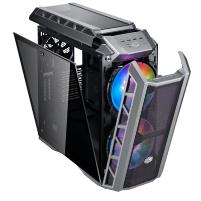 32.2591-1.jpg CABINET ATX MIDI TOWER COOLER MASTER MCM-H500P-MGNN-S11 MASTERCASE H500P MESH ATX 2X3.5 2X2.5 2XUSB3.2 ARGB LATO TRASP. NOALIM.