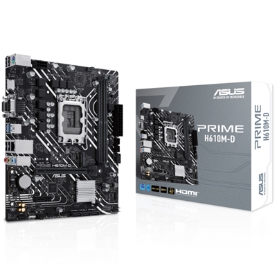 33.0428-0.jpg MB ASUS PRIME H610M-D H610 LGA1700 2XDDR5DC-5600 HDMI VGA 1XPCIE4.0X16 4XSATA3 M2 GBLAN USB3.2 MATX 90MB1G80-M0EAY0