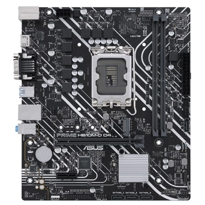 33.2519-1.jpg MB ASUS PRIME H610M-D D4 H610 LGA1700 2XDDR4DC-3200 HDMI D-SUB 1XPCIE4.0X16 4XSATA3 M2 GBLAN USB3.2 MATX 90MB1A00-M0EAY0