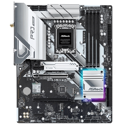 33.5827-1.jpg MB ASROCK Z790 PRO RS WIFI LGA1700 4XDDR5DC-7200OC 1XPCIE5.0X16 HDMI 8XSATA3R M.2 GBLAN USB3.2 WI-FI ATX 90-MXBL50-A0UAYZ