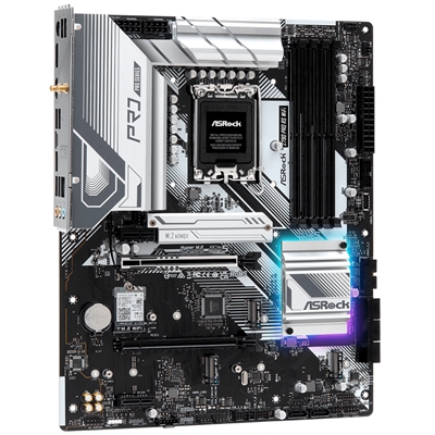 33.5827-2.jpg MB ASROCK Z790 PRO RS WIFI LGA1700 4XDDR5DC-7200OC 1XPCIE5.0X16 HDMI 8XSATA3R M.2 GBLAN USB3.2 WI-FI ATX 90-MXBL50-A0UAYZ