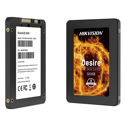 34.1027-1.jpg SSD-SOLID STATE DISK 2.5'' 320GB SATA3 HIKVISION DESIRE HS-SSD-DESIRE(S) - READ:560MB/S-WRITE:480MB/S