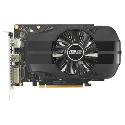 SVGA ASUS PH-GTX1650-O4GD6-P-EVO 4GDDR6 128BIT 1635MHZ-BOOST PCIE3.0 HDMI DP DVI-D 7680X4320 HDCP2.2 2,5SLOT 90YV0GX4-M0NA00