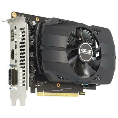 36.6546-2.jpg SVGA ASUS PH-GTX1650-O4GD6-P-EVO 4GDDR6 128BIT 1635MHZ-BOOST PCIE3.0 HDMI DP DVI-D 7680X4320 HDCP2.2 2,5SLOT 90YV0GX4-M0NA00