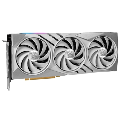 36.7007-1.jpg SVGA MSI GEFORCE RTX4070 GAMING X SLIM WHITE 12G NVIDIA PCIE4.0 12GDDR6X 192BIT 2610MHZ 1XHDMI 3XDP 7680X4320