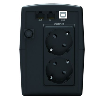 42.316-1.jpg UPS CONCEPTRONIC ZEUS02ES 850VA/480W AVR INTEGRATO - INCL.1P USB - BATTERY CAPACITY 12V/MS7.5-12A*1 - 2X SCHUKO SOCKET