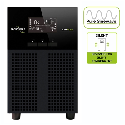 42.8699-1.jpg UPS TECNOWARE EXA-PLUS 3000 FGCEXAPL3002IEC 3000VA/2100W LCD SINUSOIDALE +AVR +USB/RS232 XSW(WEB)