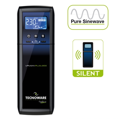 42.8703-1.jpg UPS TECNOWARE EXA-PLUS 2100 FGCEXAPL2102IEC 2100VA/1470W +2USB 2.1A LCD SINUSOIDALE +AVR +PROT.RJ45/11 +USB XSW(WEB)
