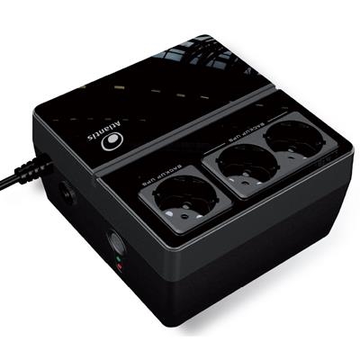 UPS ATLANTIS A03-PS700 700VA/300W SERVER LINE INTERACTIVE - 3 PRESE SCHUKO - MONTABILE A MURO -GARANZIA 2 ANNI