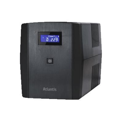 UPS ATLANTIS A03-S1200 1200VA/700W ONEPOWER-TECN.STEPWAVE LINE INTERACTIVE V.OUT200-243VAC. DOPPIA BATT. 3P IEC+2P SC FINO:31/01