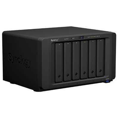 43.1056-1.jpg NAS SYNOLOGY DS1621+ X 6HD 3.5''/2.5''SATA/SSD>NO HD<QUAD CORE2.2GHZ-4GB DDR4 SO-DIMM-4P GIGA-3P USB3.2+2P ESATA-GAR. 3 ANNI
