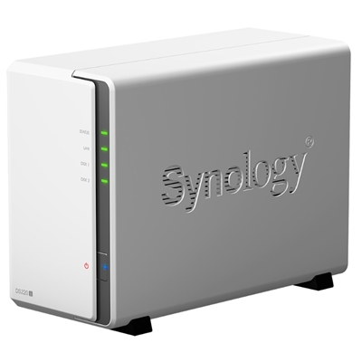 43.1271-2.jpg NAS SYNOLOGY DS220J X 2HD 3.5''/2.5'' SATA2/3>NO HD<4-CORE 1.4GHZ -DDR4 512MB-1P GIGA-2P USB3.0-SUPP.12 TEL.GAR 2 ANNI