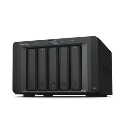 UNITA' DI ESPANSIONE SYNOLOGY DX517 X5HD E SSD 3.5''/2.5'' SATAII - 1P ESATA - GARANZIA 2 ANNI