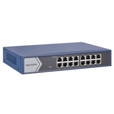 SWITCH 16P LAN GIGABIT HIKVISION DS-3E1516-EI 16P RJ45 - L2 SMART MANAGED