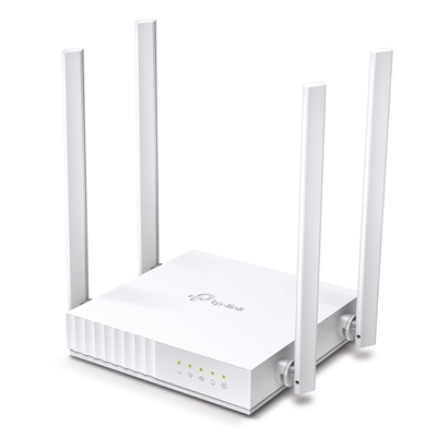 43.5712-1.jpg WIRELESS AC750 ROUTER DUAL BAND TP-LINK ARCHER C24 5GHZX433MBPS/2.4GHZX300MBPS 1P×10/100M WAN,4P ×10/100M FINO:31/01
