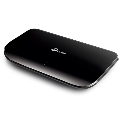 43.582-1.jpg SWITCH 8P LAN GIGABIT TP-LINK TL-SG1008D DESKTOP -GARANZIA 3 ANNI- FINO:26/01