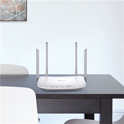 43.5833-3.jpg WIRELESS AC1200 ROUTER DUAL BAND TP-LINK ARCHER C50 -300MBPS X2.4GHZ-867MBPS X 5GHZ- 802.11A/B/G/N 1P WAN-4P 10/100