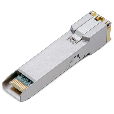 43.5868-1.jpg MODULO TP-LINK TL-SM5310-T 10GBASE-T RJ45 SFP+ 10GBPS RJ45 COPPER TRANSCEIVER, PLUG AND PLAY WITH SFP+ SLOT, SUPP.DDM-UP TO 30MT