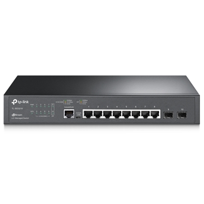 SWITCH 8P LAN GIGABIT + 2 SLOT SFP COMBO TP-LINK TL-SG3210 L2 LITE JETSTREAM - GARANZIA 3 ANNI