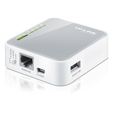 43.5875-2.jpg WIRELESS N ROUTER 3G PORTATILE TP-LINK TL-MR3020 150M 802.11NGB 1P WAN/LAN 10/100 1P USB + 1P MINI USB - GARANZIA 3 ANNI-