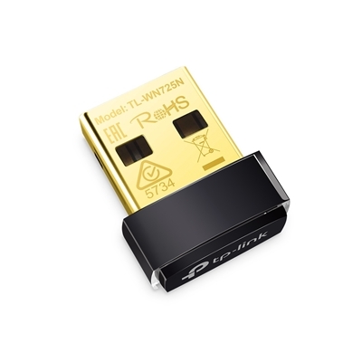 43.5901-2.jpg WIRELESS N 150M LAN USB TP-LINK TL-WN725N 802.11BGN 1T1R 2.4GHZ-NANO SIZE-PROVIDE USB2.0 INTERF.-WPS-SUPP. XP/VISTA/7 FINO:31/01
