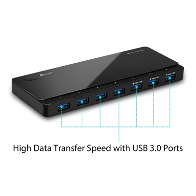 43.6124-2.jpg HUB USB3.0 7P TP-LINK UH700 - GARANZIA 3 ANNI