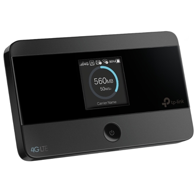 43.6126-1.jpg ROUTER PORTATILE DUAL BAND WIRELESS 4G/3G/2G TP-LINK M7350 CON SLOT SIM CARD,SUPP.FINO 15 DISP. WIFI-GARANZIA 3 ANNI- FINO:29/02