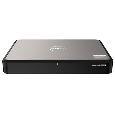 NAS QNAP COMPATTO HS-264-8G X 2HD 3,5''/2,5''SATA6>NO HD< 2P 2.5GBE-2P USB3.2,8GB M-CELERON N5105/N5095 4 CORE