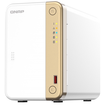 43.8578-2.jpg NAS QNAP TS-262-4G 2HD 3,5''/2,5'' SATA6G>NO HD<1PX2.5GBE -2P USB3.2-2P USB2.0-4GB DDR4 (NON ESPAND.)-CELERON N4505 2-CORE