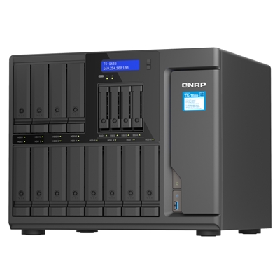 43.8582-1.jpg NAS QNAP TS-1655-8G 16HD 3,5''/2,5'' SATA6G>NO HD<2PX2.5GBE -4P USB3.2-8GB DDR4 LONG DIMM (NON ECC) -ATOM C5125 8-CORE