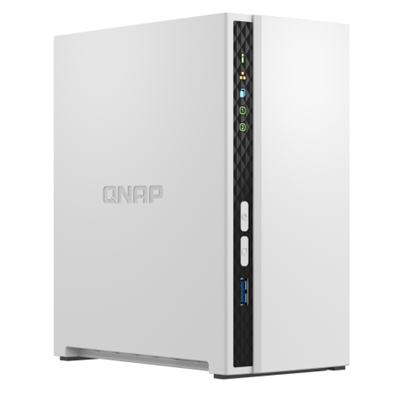 43.8747-1.jpg NAS QNAP TS-233 X 2HD 3,5''SATA3>NO HD<1P GIGA-1P USB3.2-1P USB2.0-2GB -CPU ARM 2.0GHZ 4 CORE - GAR. 2 ANNI-