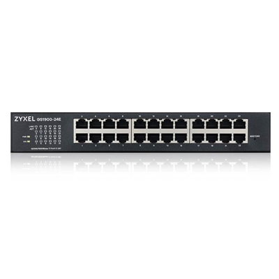 43.9419-1.jpg SWITCH 24P LAN GIGABIT ZYXEL GS1900-24E-EU0103F V3 SWITCH WEB MANAGED 24P GIGA SENZA VENTOLE- IPV6 VLAN