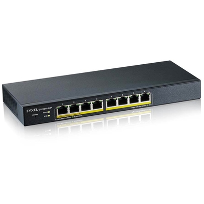 43.9441-1.jpg SWITCH 8P LAN GIGABIT POE ZYXEL GS1900-8HP-EU0103F WEB MANAGED -SUPP.IPV6,VLAN -GAR.A VITA