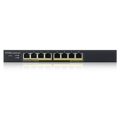 43.9441-2.jpg SWITCH 8P LAN GIGABIT POE ZYXEL GS1900-8HP-EU0103F WEB MANAGED -SUPP.IPV6,VLAN -GAR.A VITA