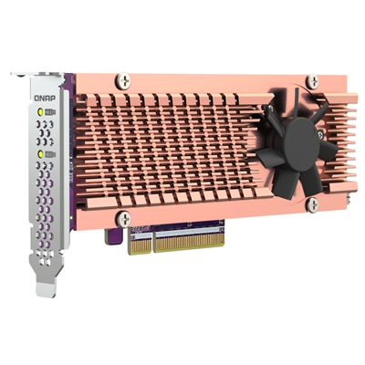 43.9455-2.jpg SCHEDA ESPANSIONE SSD QNAP QM2-2P-384A DUAL M.2 SUPP. FINO 2 SSD PCIE